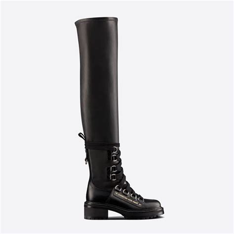 lambskin thigh boots Dior